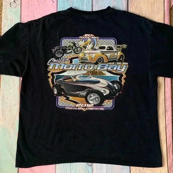 Cruisin Morro bay 2012 car tee short sleeve - Picture 4 of 7